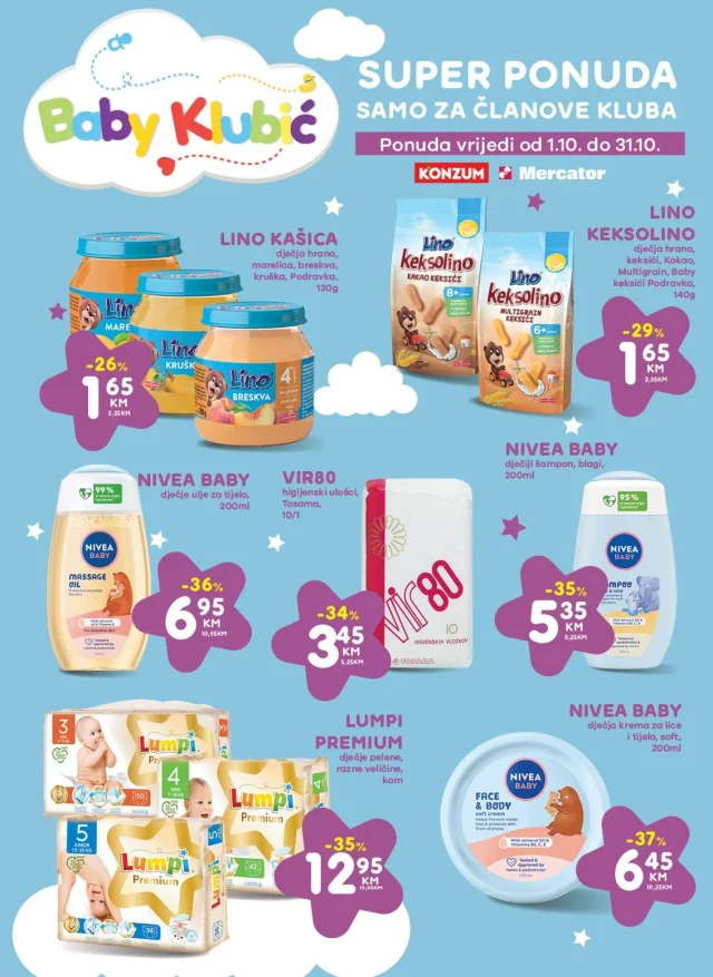 Konzum i Mercator: Katalog FBiH