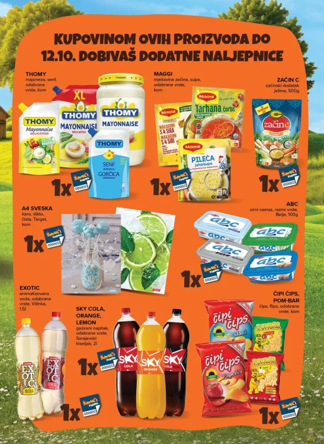 Konzum i Mercator: Katalog FBiH