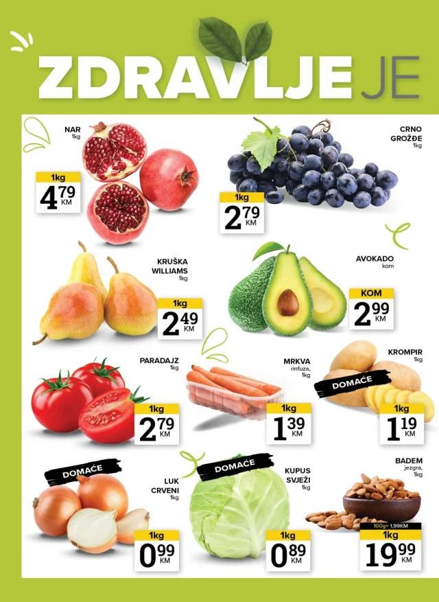 Konzum i Mercator: Katalog FBiH