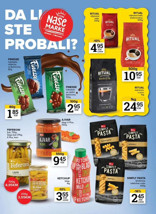 Konzum i Mercator: Katalog RS