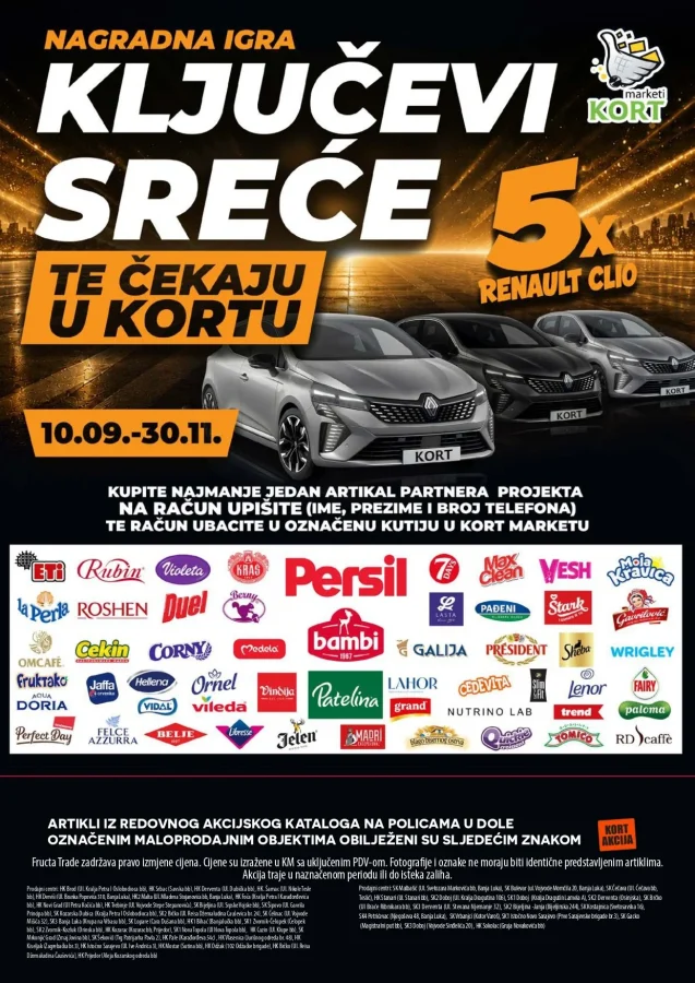 Kort marketi: Kataloška akcija
