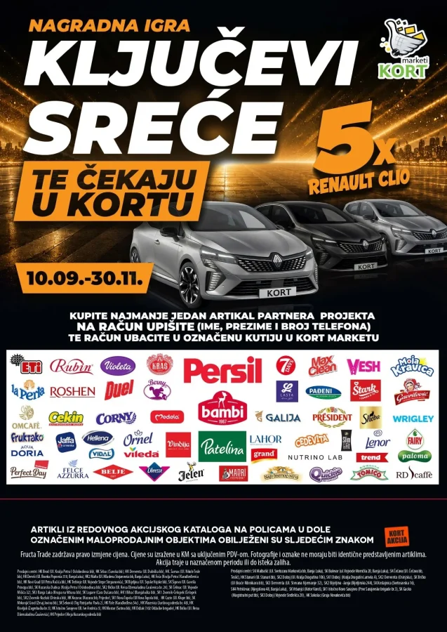 Kort marketi: Kataloška akcija