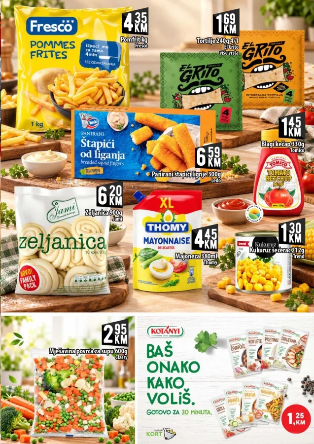 Kort marketi: Kataloška akcija