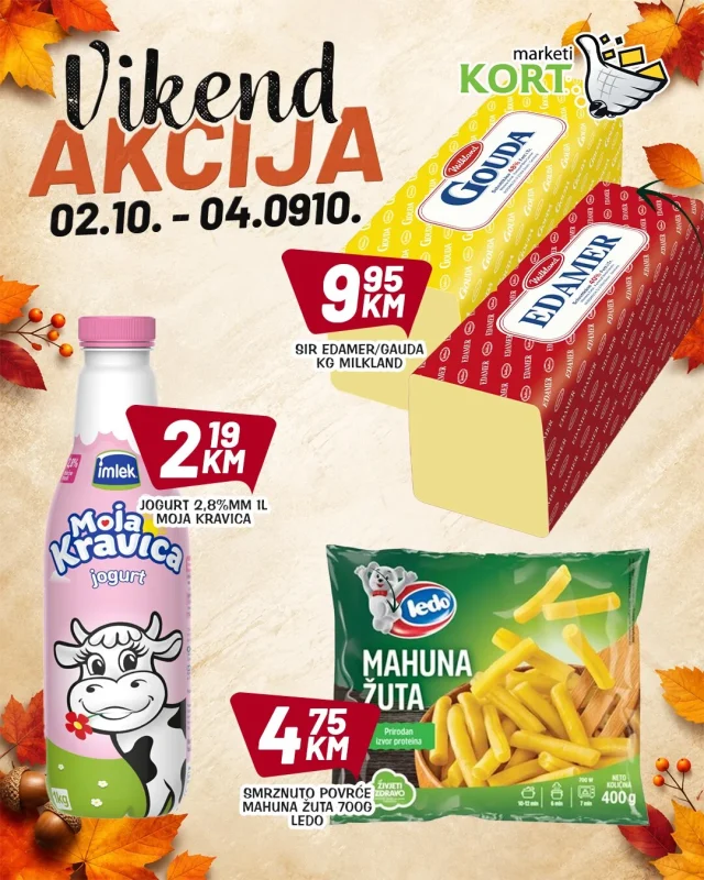 Kort marketi: Vikend akcija