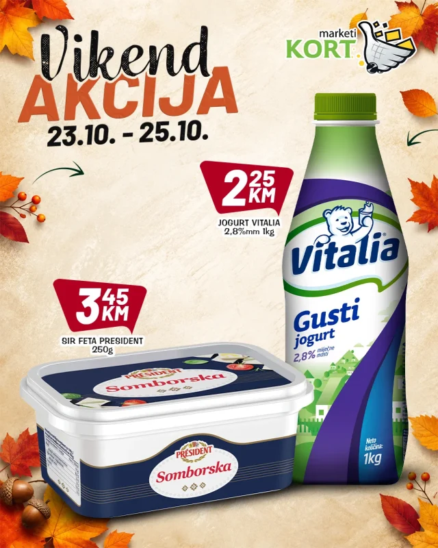 Kort: Vikend akcija