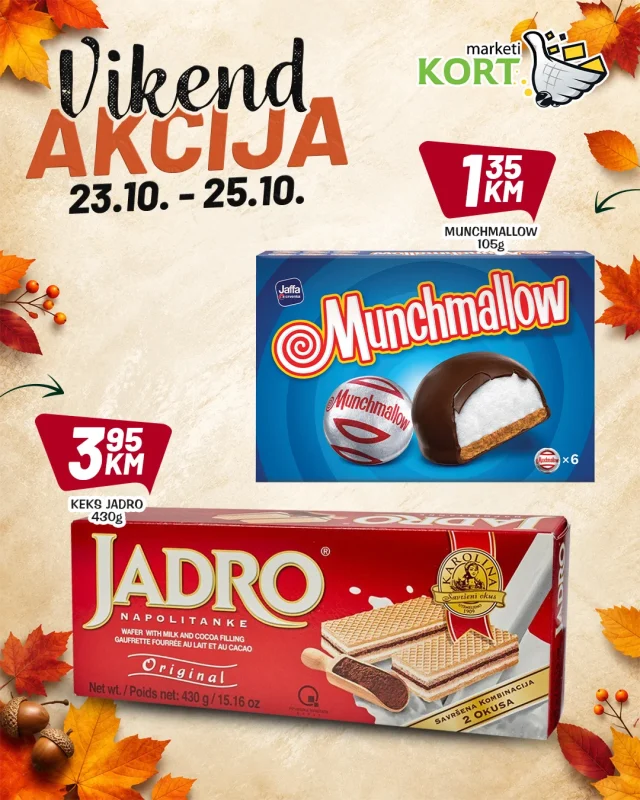 Kort: Vikend akcija