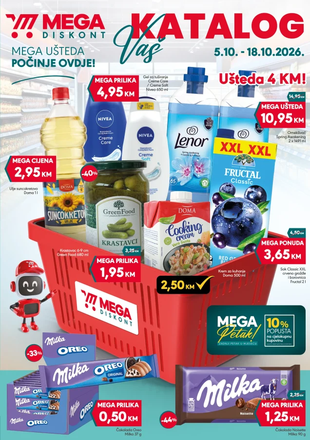 Mega diskont: Katalog (od 05.10. do 18.10.2026)