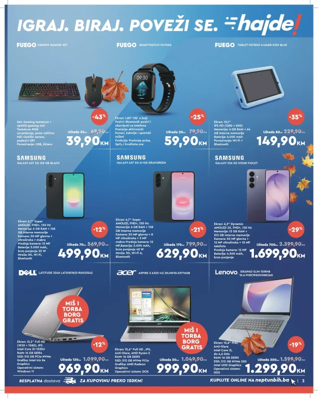 Neptun: Katalog