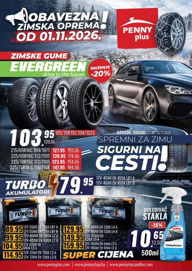 Penny plus: Katalog (od 23.10. do 15.11.2026)