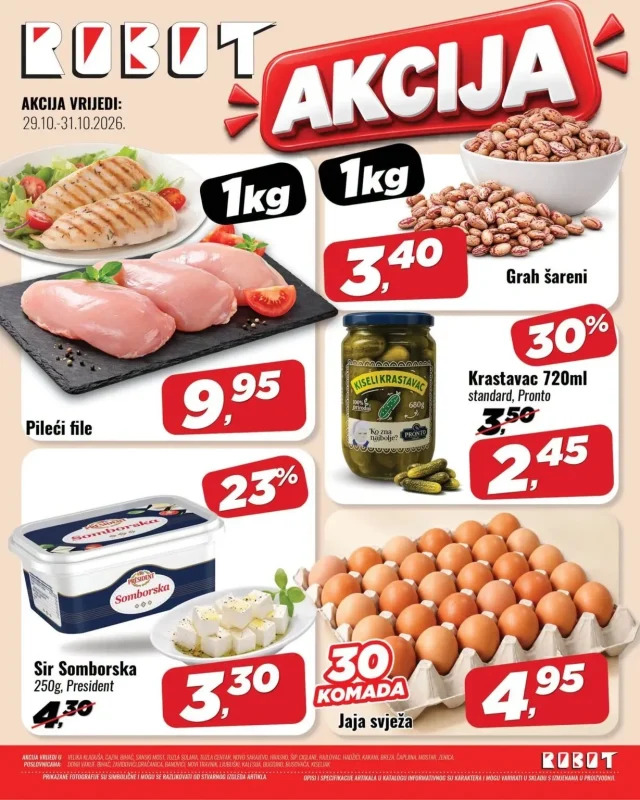 Robot: Akcija (od 29.10. do 31.10.2026)