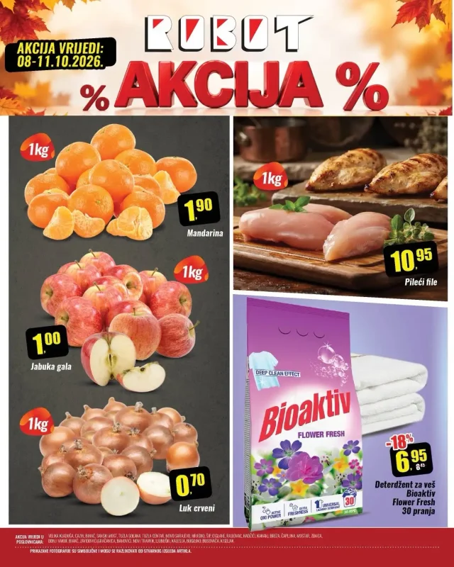 Robot: Akcija FBiH (od 08.10. do 11.10.2026)