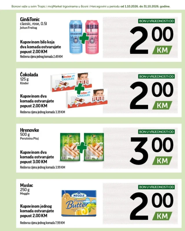 Tropic i Moj Market: Super BONBonjera