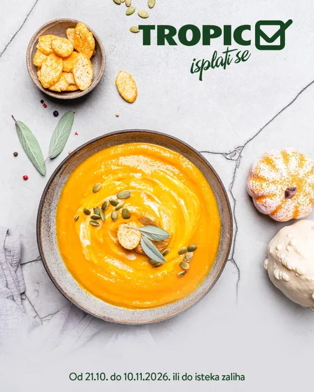 Tropic: Katalog (od 21.10. do 10.11.2026)