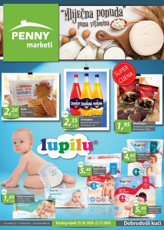 Penny marketi: Akcijski katalog od 29.10. do 22.11.2020.